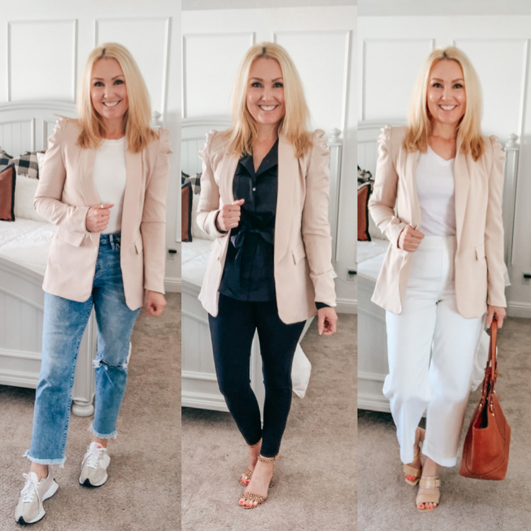 Blazer alfaiataria verde musgo